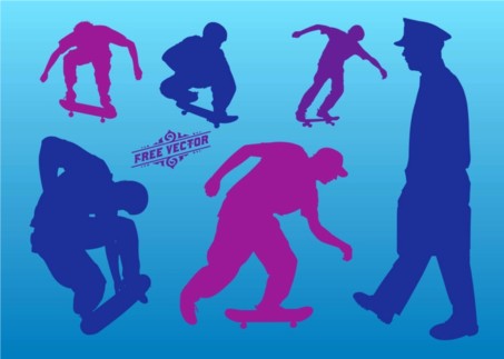Skateboard Graphics vector