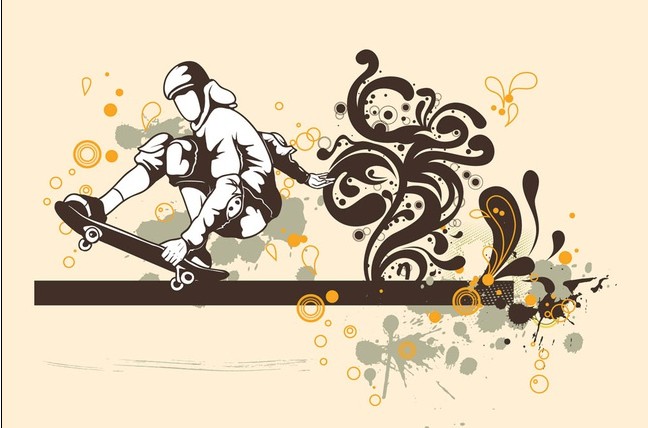 Skater Boy Graphics art vectors graphic