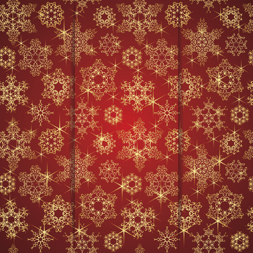 Snow pattern background 1 vector