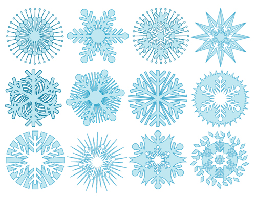Snowflake pattern 2 vector