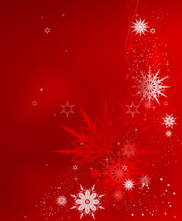 Snowflakes Christmas Background 3 Illustration vector