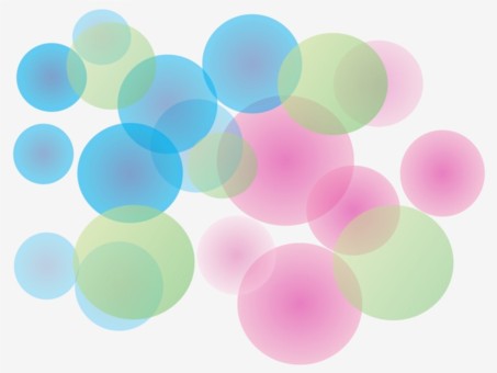 Soft Bubbles background creative vector