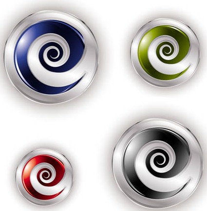 Spiral Logotypes vector