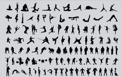 Sports Silhouettes vector