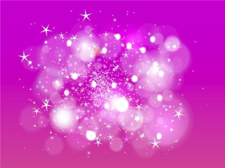 Stars And Bokeh background vector