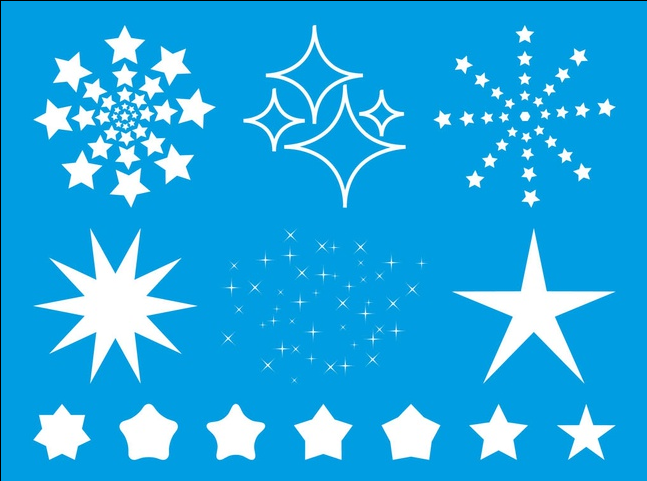 Stars And Sparkles vector