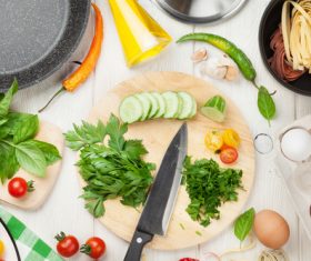 Stock Photo Cut pasta ingredients 04