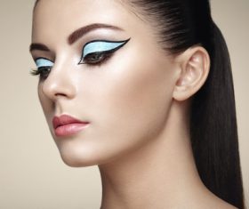Stylish make-up woman Stock Photo 03