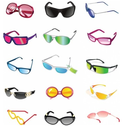 Sunglasses illustration vector