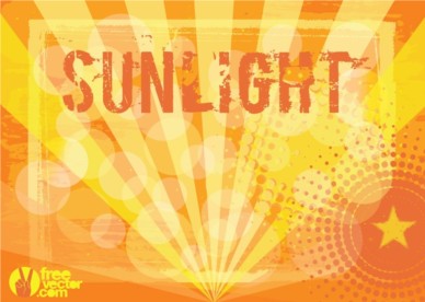 Sunlight Background vector