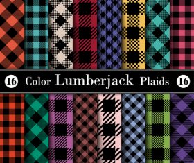 Tartan check plaid seamless pattern vector 06