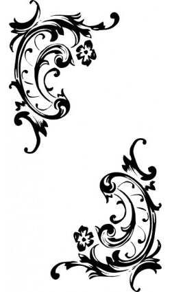 Tattoo Decorative Pattern clip art shiny vector