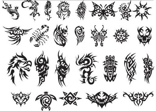 Tattoo Templates free vector