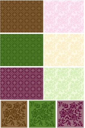 Tile pattern background vector graphics