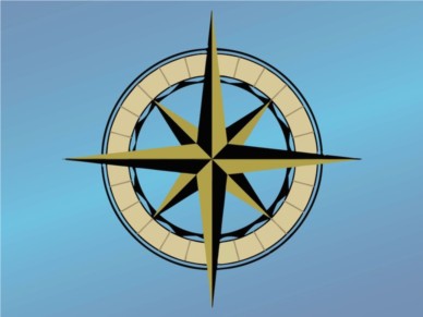 Traditional Compass vector