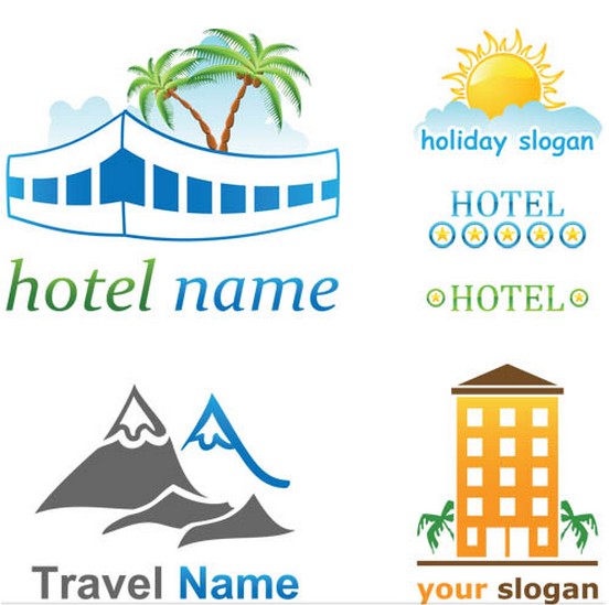 Travel Logotypes vector graphic