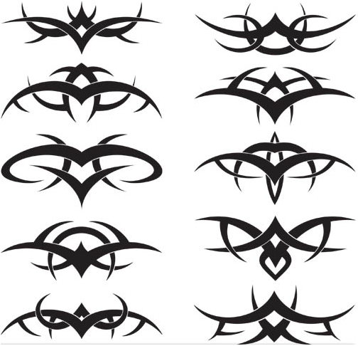 Tribal Creative Tattoos vector