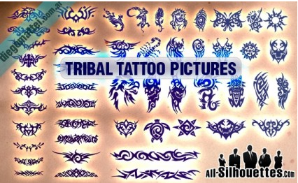 Tribal Tattoo Pictures design vectors