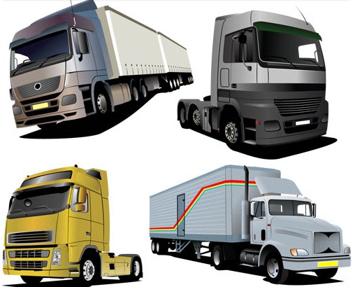 Trucks graphic vector