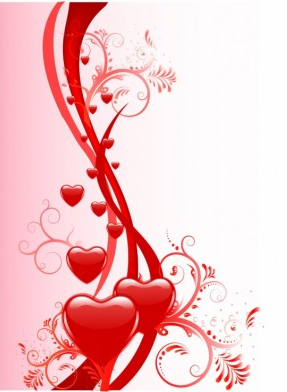 Valentine day background creative vector