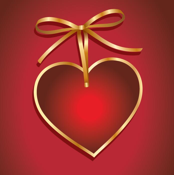 Valentine hearts cards 2 vector