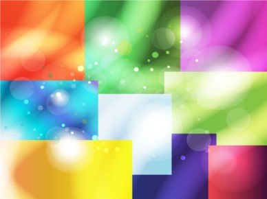 Color Boxes background vector
