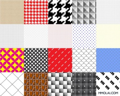 Patterns Swatches shiny vector