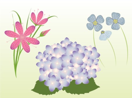 Spring Flowers vector
