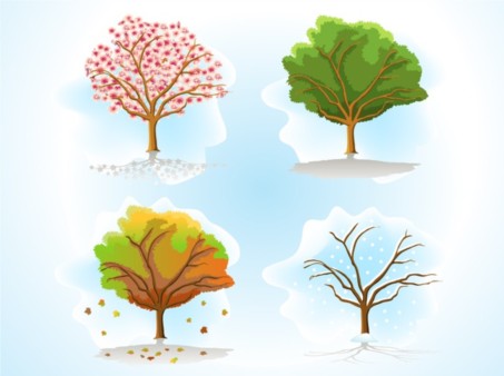Vector Trees Pack set