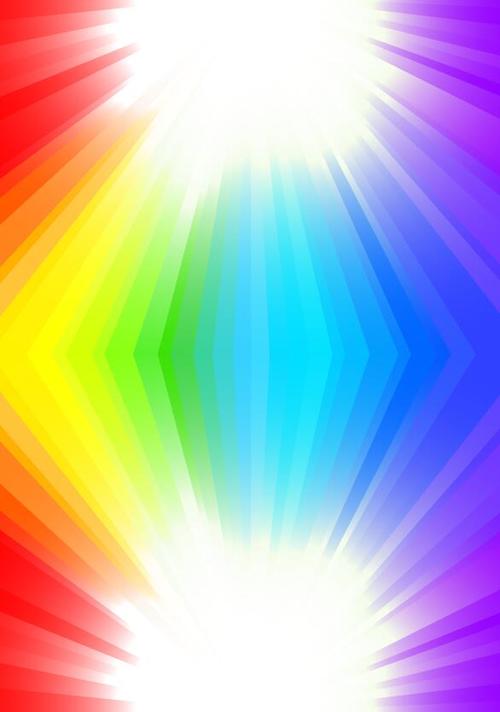 Vector background in rainbow color design 01