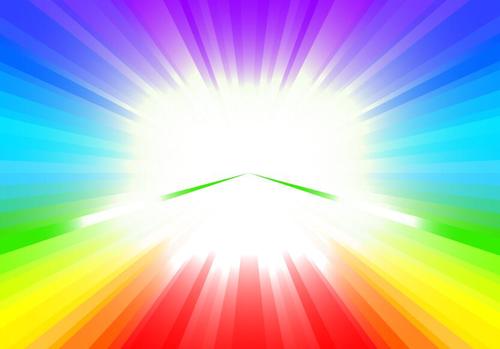Vector background in rainbow color design 03