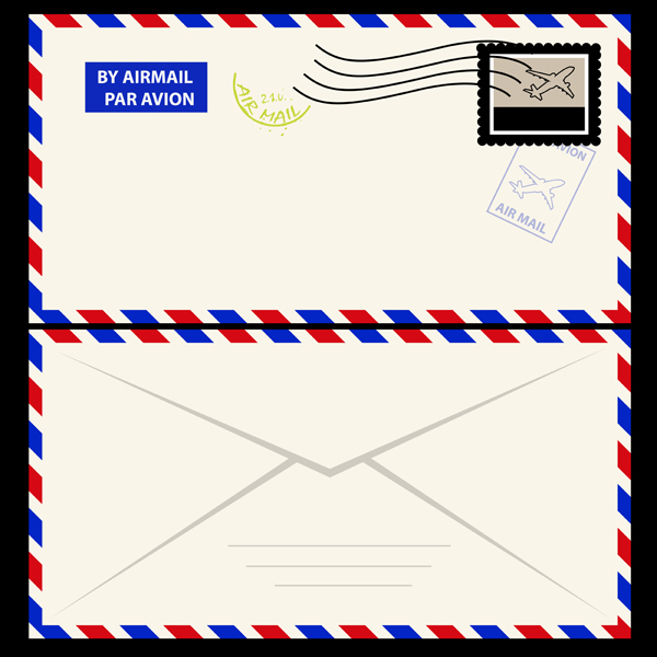 Vintage Envelopes free 2 vector