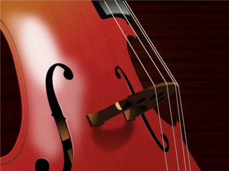 Violin Background vector