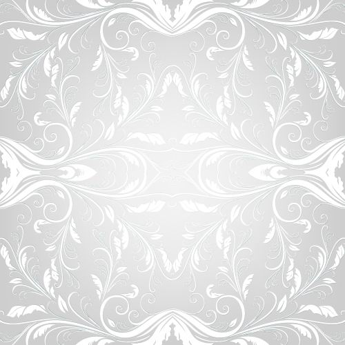 Wallpaper floral pattern vectors