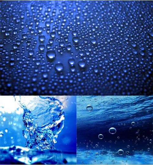 Water Backgrounds vectors