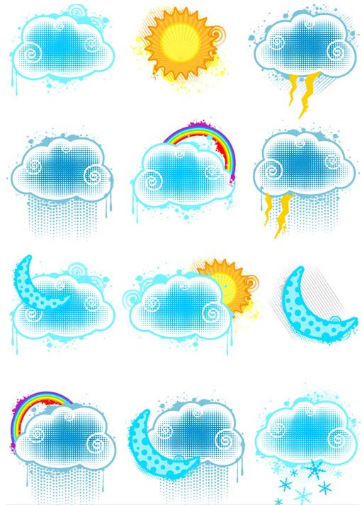 Weather Icons vectors