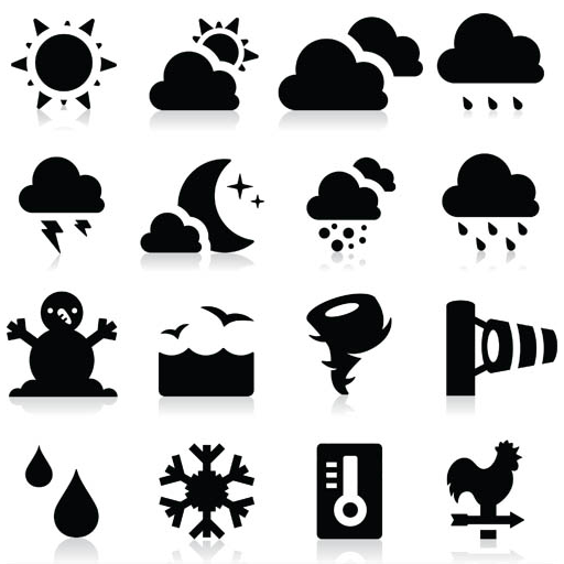 Weather Icons free vector