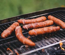Wild party barbecue Stock Photo 01