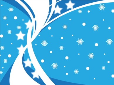 Winter Blue Background vectors