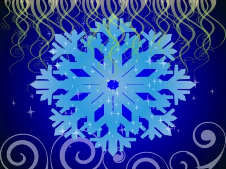 Winter Decorations design vector