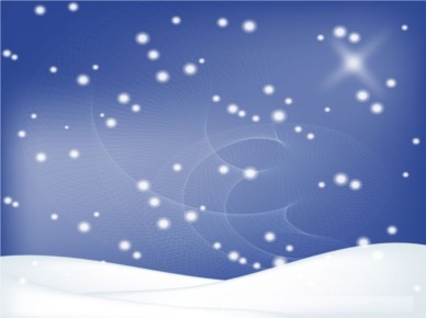 Winter Snow background vector design