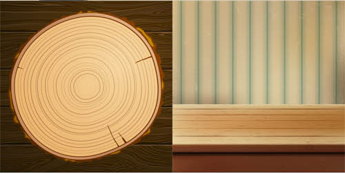 Wooden Backgrounds 2 vector graphics