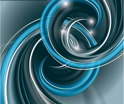 abstract spiral pattern 04 vector