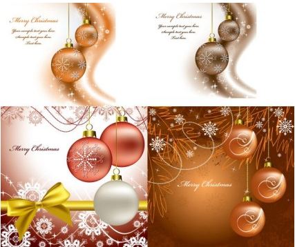 beautiful christmas background vector