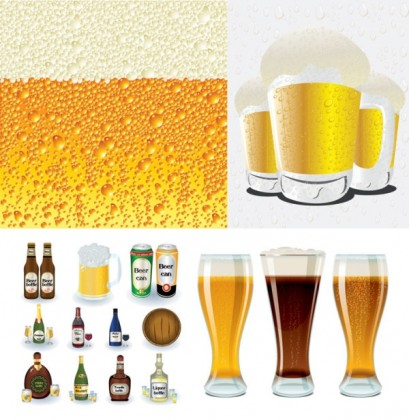 beer graphic Illustration vector
