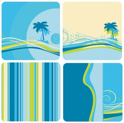 bluegreen color background vector graphic