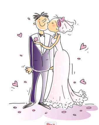 cartoons wedding elements 01 vector