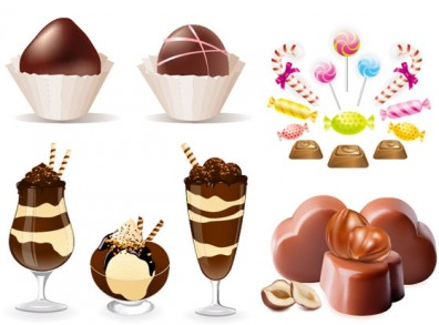 chocolate candy clip art vector graphics