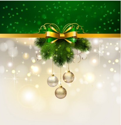 christmas decoration background 04 vector