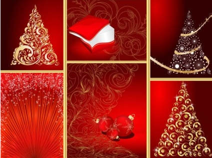 christmas graphic elements vector
